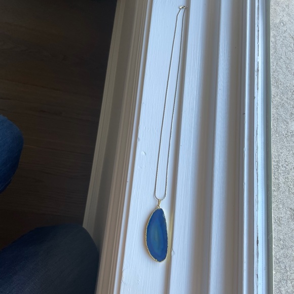 Blue geode necklace | 3 for $10 - Picture 6 of 6